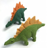 Japanese Eraser - STEGOSAURUS PAIR